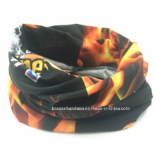 Impressão personalizada de impressão esportiva promocional de poliéster bandana Buff